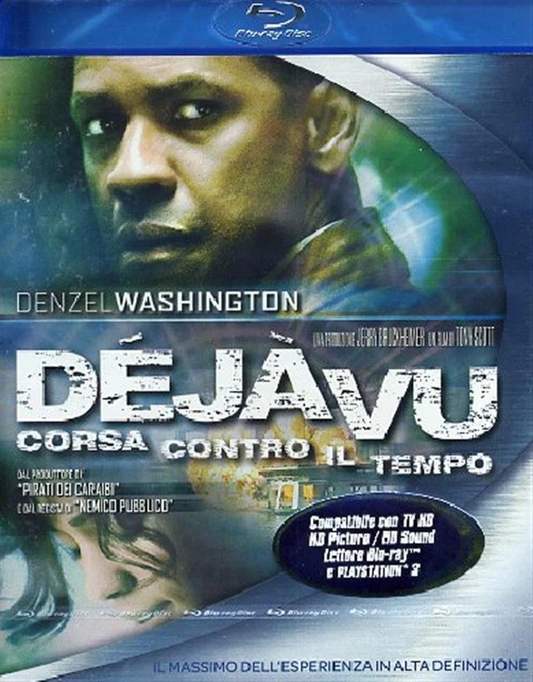 Déjà Vu - Corsa contro il tempo (2006) Blu-ray DISC Touchstone biy 0085602 Z3a