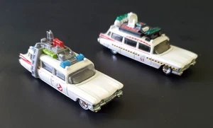 Hot Wheels Ghostbuster 1959 Cadillac Meteor Ambulance (2009) & ECTO 1A (2014) - Picture 1 of 16