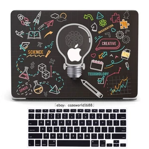 Chemical Element Case For Macbook M4 Air 13 15 11 Pro 14 16 12 in+Keyboard Cover - Picture 1 of 15