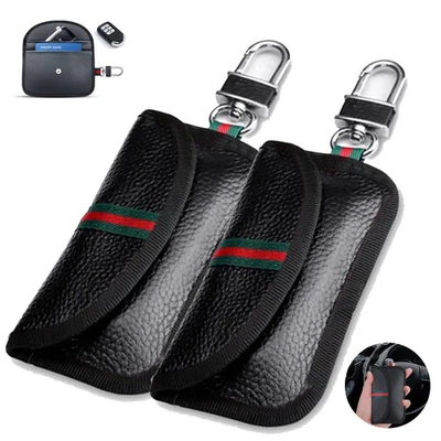 Keyless Go Schutz Autoschlüssel Etui Tasche RFID Signal Blocker Schlüssel Hülle - Bild 1 von 4
