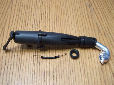 HPI Savage X 4.6 GT-6 Pipe Silicone Exhaust Coupling Gasket & Aluminum Header - Image 1 of 2