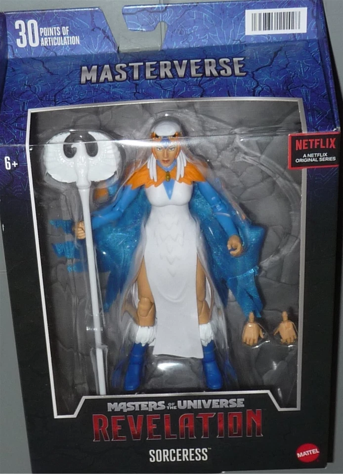Boneco SORCERESS - Masterverse Masters of the Universe Revelation Mattel DMG PKG - Imagem 1 de 1