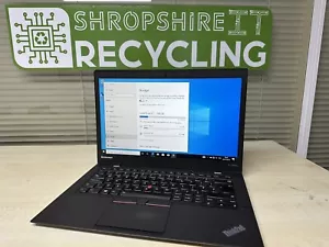 Lenovo ThinkPad X1 Carbon i7-5600U 2.6GHz 8GB 128GB Slow Track Pad With PSU - Picture 1 of 16