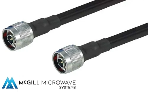 LMR-400 UltraFlex Times Microwave Coaxial Cable Assembly N Type male Connectors - Image 1 of 4