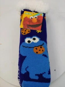 Sesamstraße Kinder Sherpa Socken rutschfest - Bild 1 von 4
