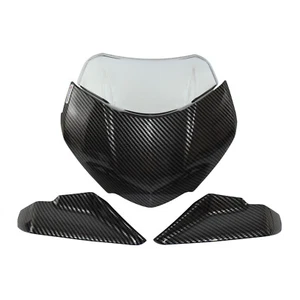 Cubierta de parabrisas gris carbono para TRIUMPH Speed Triple 1200 RS 2021- - Imagen 1 de 7