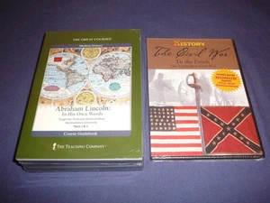 Teaching Co Great Courses CDs ABRAHAM LINCOLN In His Own Words new + BONUS - Picture 1 of 2