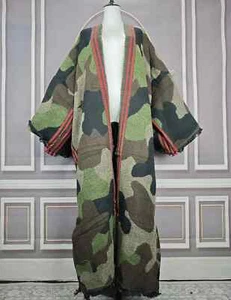 Camouflage Printed Open Front Long Cardigan Party Full Length Outlet Clothes - Picture 1 of 3