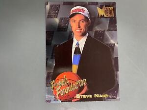 Steve Nash 1996/97 Fleer Metal Fresh Foundation Rookie RC #138 Phoenix Suns A22
