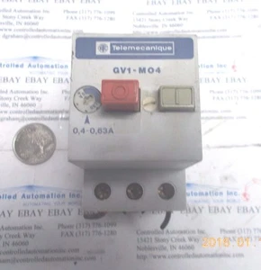 Telemecanique GV1-M04 Motor Circuit Breaker 660 V 50/60 Hz - Picture 1 of 2
