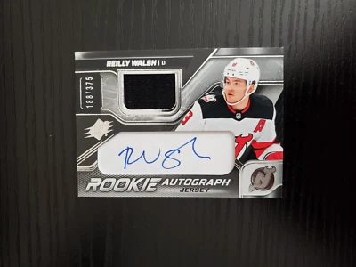 Reilly Walsh - 2022-23 Upper Deck SPX Rookie Auto Jersey /375 - Image 1 of 2