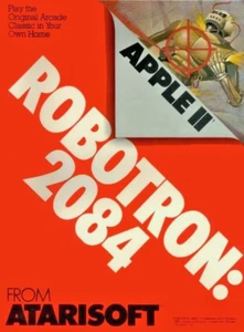 Robotron 2084 by Atarisoft for Apple II+, Apple IIe, IIc, IIGS - NEW / SEALED - Imagen 1 de 7