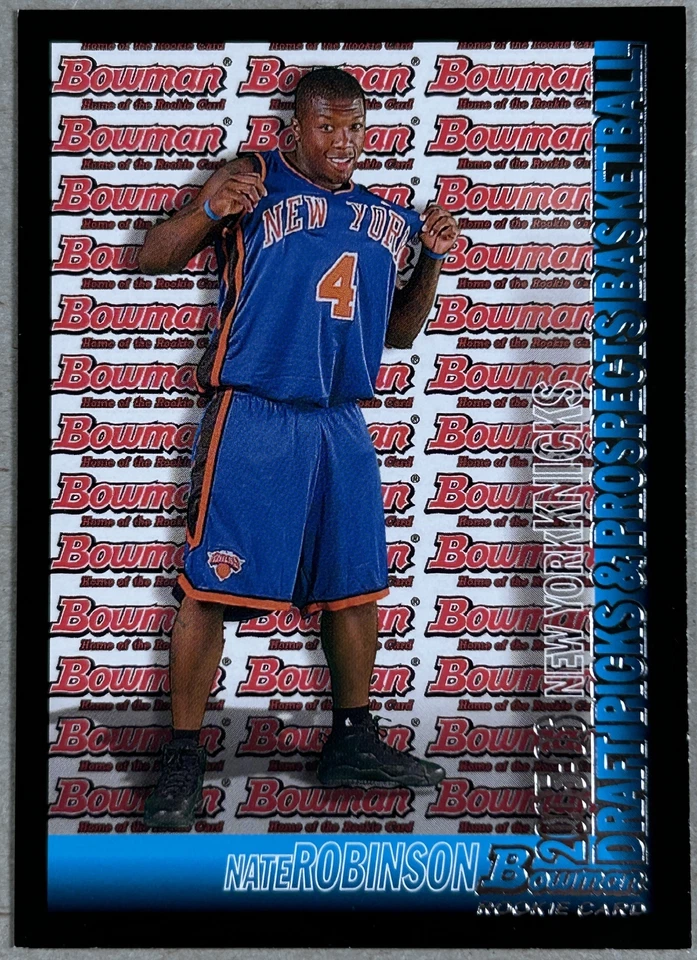 2005-06 Bowman #124 Nate Robinson Rookie Card Knicks - Image 1 of 2