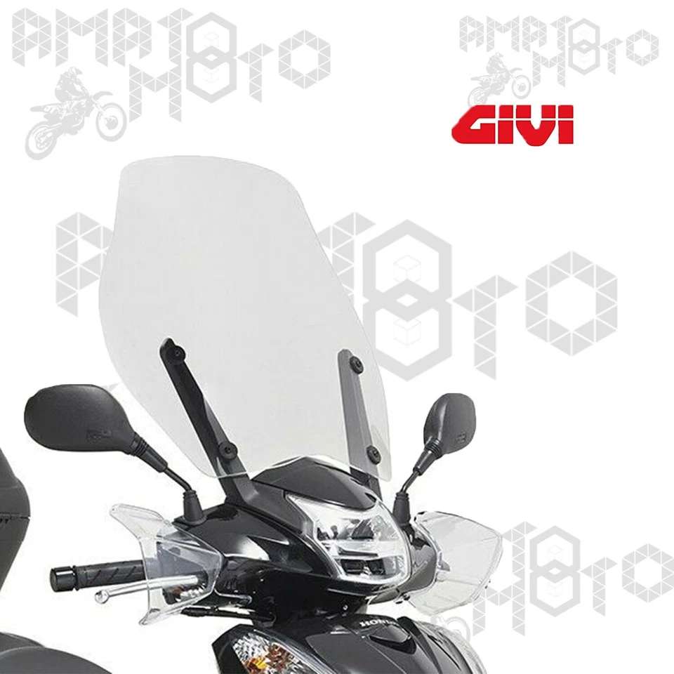 Parabrisas Paraviento GIVI D1143ST Sin Soportes Honda SH 300 I 2015 2019 - Imagen 1 de 1