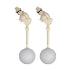 2 Pieces Float Valves Water Level Controls Adjustable Supply Full Auto Fill