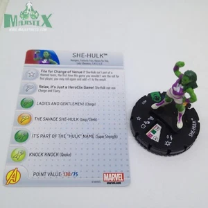 Heroclix Age of Ultron OP set She-Hulk #023 ¡Figura poco común con tarjeta! - Imagen 1 de 1