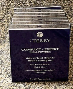Von Terry Compact Expert Dual Pulver ~ Matt & Glow, 0,17 Unzen ~FARBTON WÄHLEN...NEU IM KARTON - Bild 1 von 3