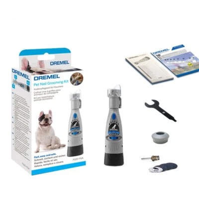 Kit de herramientas de aseo de uñas para mascotas cachorro perro cortaúñas seguro humano molinillo recortador Foto 1 de 4