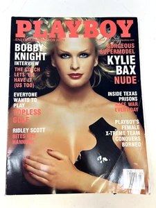 PLAYBOY MAGAZINE MARCH  2001, TRACI LORDS, KYLIE BAX, BOBBY KNIGHT, - Picture 1 of 1