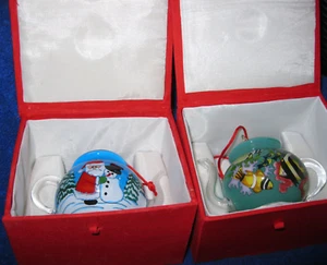 Lot of 9 Christmas Oranments In Boxes - Picture 1 of 7