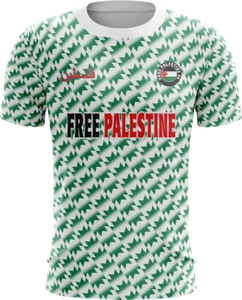 Palestine Shirt Jersey Palestinian Retro Style Top Football - Picture 1 of 4