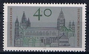 Fédéral Minr 845 1000 Années Mayence Dom Neuf - Picture 1 of 1