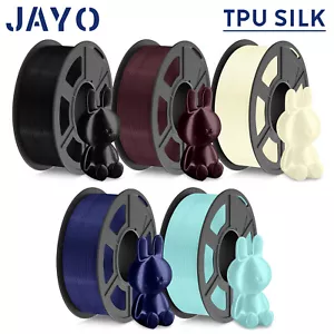 JAYO 1,1KG TPU SILK 98A 1,75mm Filament Flexibel 3D Drucker SILK-Textur Ungiftig - Zdjęcie 1 z 11
