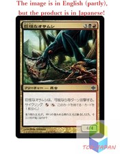 Magic The Gathering MTG JPver Monstrous Carabid ARB Common