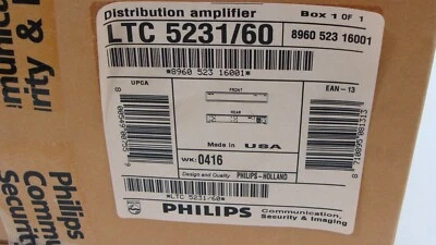 Philips / Bosch LTC 5231/60 DISTRIBUTION AMPLIFIER NEW - Image 1 of 4