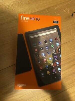 @Tab All-new Fire HD 10 tablet | 10.1", 1080p Full HD, 32 GB, Black - with Ads Latest>