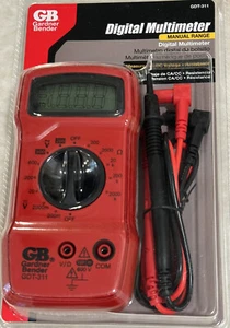 GB GDT-311 DIGITAL 13 REICHWEITE MULTIMETER SPANNUNG ELEKTRISCHER TESTER 2001113 NEU - Bild 1 von 4