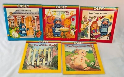 Casey The Robot Lot of 5 Books Peter Rabbit Find a Friend Magic ABC Book Countin - Image 1 of 4