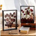 Crafts 3D Picture 4Cm Deep Transparent Shadow Box Frames Display Wooden Tabletop