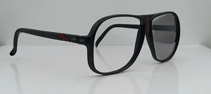 Vintage Foster Grant  Black Pilot Sunglasses FRAMES ONLY USA - Picture 1 of 5