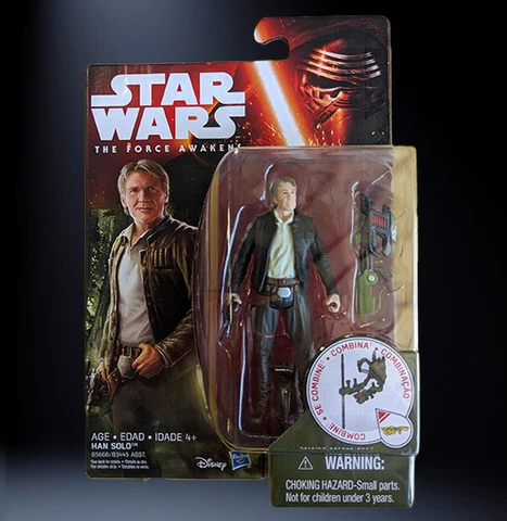 Han Solo Star Wars Action Figure Force Awakens Cover