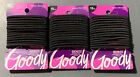 GOODY OUCHLESS NO METAL HAIR TIES THICK ELASTICS PONY TAIL 45 COUNT BLACK NEW