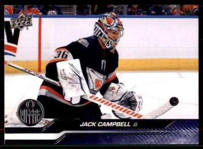 JACK CAMPBELL 2023-24 Upper Deck #72 NHL Oilers  ID:89586 - Image 1 of 2