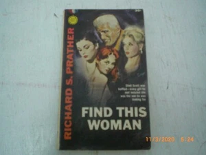Find This Woman A Shell Scott Novel by Richard S. Prather Gold Medal s1217 PB - Picture 1 of 4