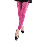 Patterned Fishnet Stockings Footless Waist Fishnets Tights Pantyhose Women