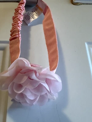 Бант для волос для девочек 2018 GYMBOREE OT EASTER с розовым цветком один размер - Изображение 1 из 3