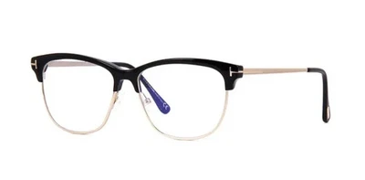 TOM FORD TF5546B 001 Gafas Dorado Negro 52MM - NUEVAS CON JUEGO COMPLETO Foto 1 de 3