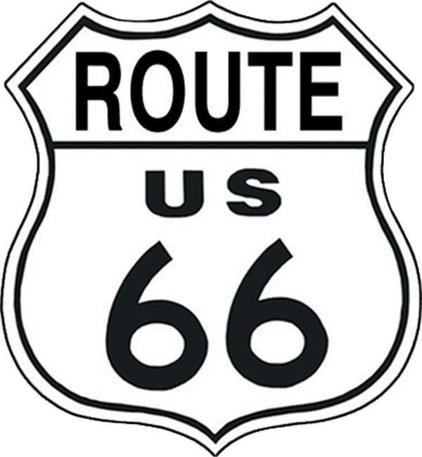Metal Sign Route 66 Shield Highway Road Tin 679