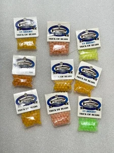 Trick-em Fish beads, 9 Packs 6mm Assortment, Closeout! - Picture 1 of 2