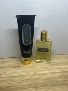 Vintage Aramis After Shave-2.0 fl. oz splash bottle And Pre Shave Beard Softener - Picture 1 of 6