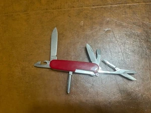 Retired Victorinox Executive Swiss Army 74MM Red Multi-Tool Knife - Picture 1 of 7