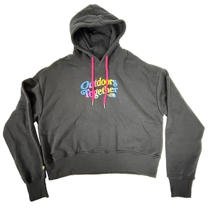 Neu mit Etikett North Face Damen-Hoodie Pride Regenbogen schwarz Pullover XL NH3 - Bild 1 von 7