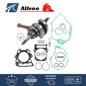 For YAMAHA GRIZZLY/RHINO 660 ENGINE REBUILD, CRANKSHAFT, PISTON, GASKETS 2002-08 - Picture 1 of 20