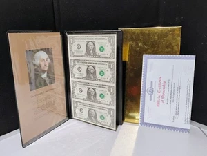 World Reserve Monetary Exchange Uncut Sheet Series 2003 w/ Certificate & Box - Bild 1 von 3