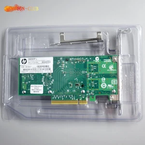 For HP Ethernet 10GB 2P 560SFP Ethernet Card + Adapter 665249-b21 669279-001 - Afbeelding 1 van 10