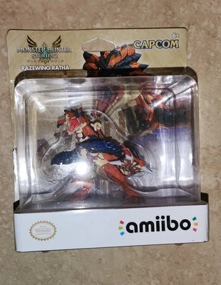 Razewing Ratha Amiibo Figure Monster Hunter Stories 2 damaged box - Image 1 of 4